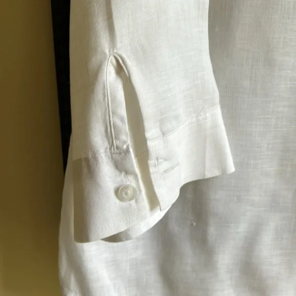 Chicos No Iron Linen Shirt - Picture 3 of 6